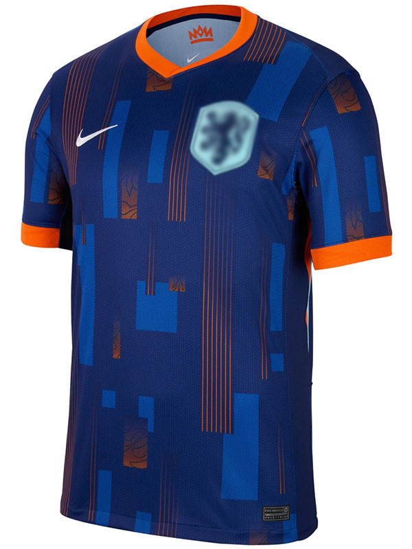 Nethlands maillot extérieur uniforme de football deuxième kit de football pour hommes hauts chemise de sport 2024